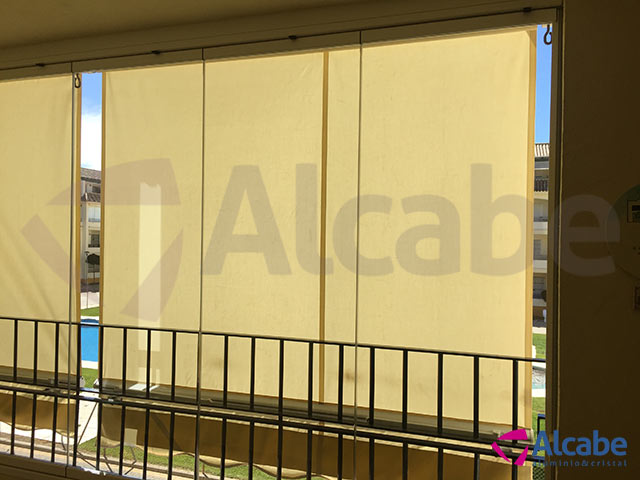 Acristalamiento de balcón en Chipiona, Cádiz