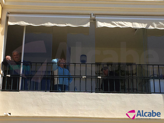 Acristalamiento de balcón en Chipiona, Cádiz