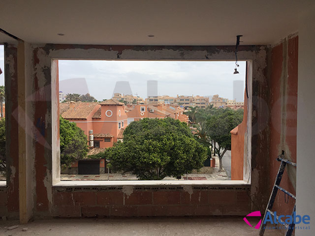 Ventanas Cortina de cristal en Torremolinos