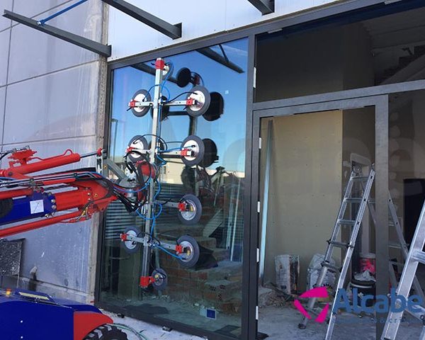 Montaje Escaparate de Cristal con nuestro Robot Cristalero (Factory)